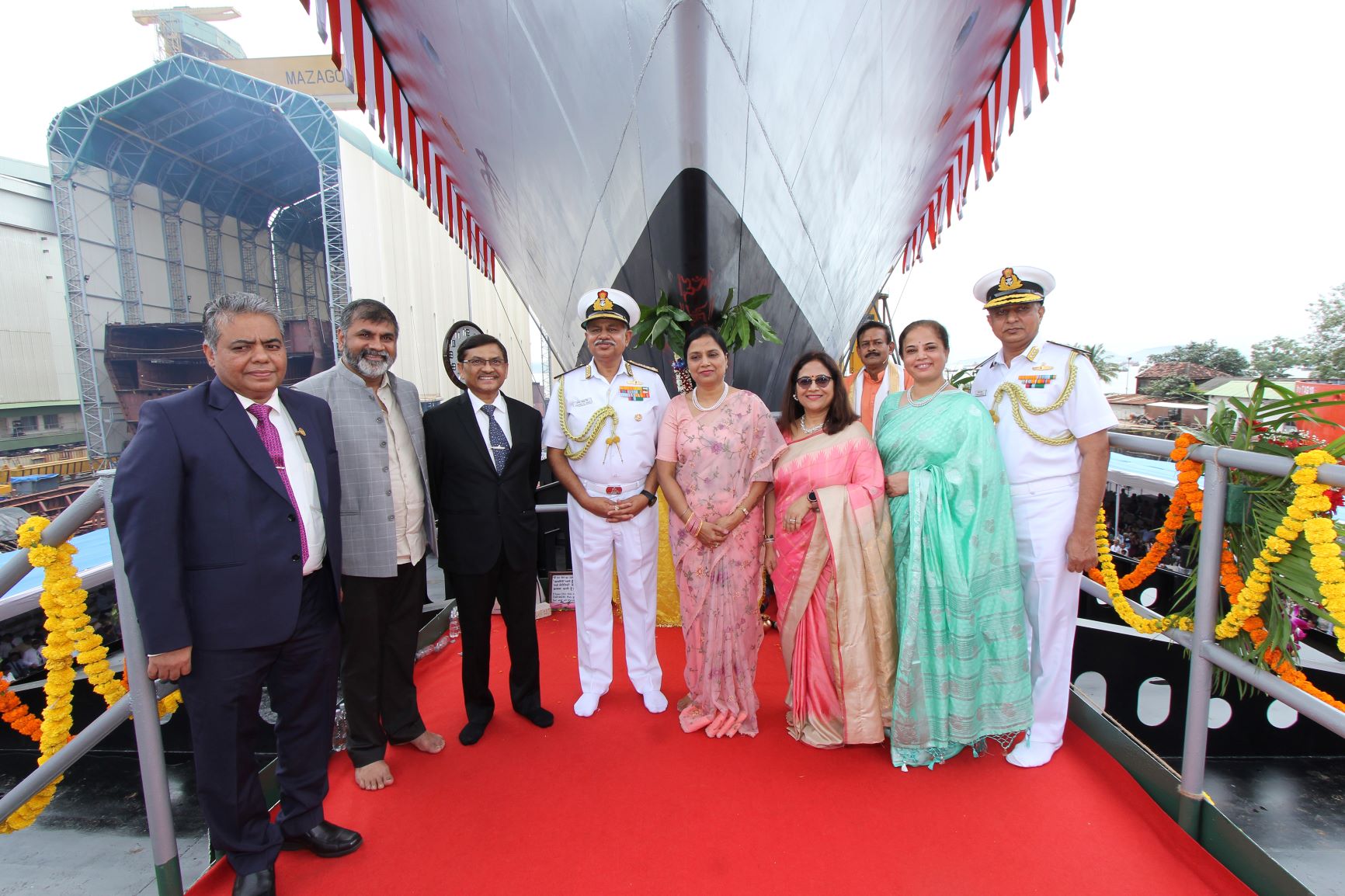 Launching Ceremony of Taragiri (Y-12653) Third Advanced Stealth Frigate of P17A-11th Sep 2022123